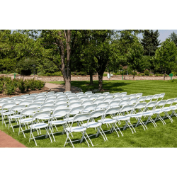 white poly folding chairs image1a 1 1734496238 Regular White Plastic Folding Chair